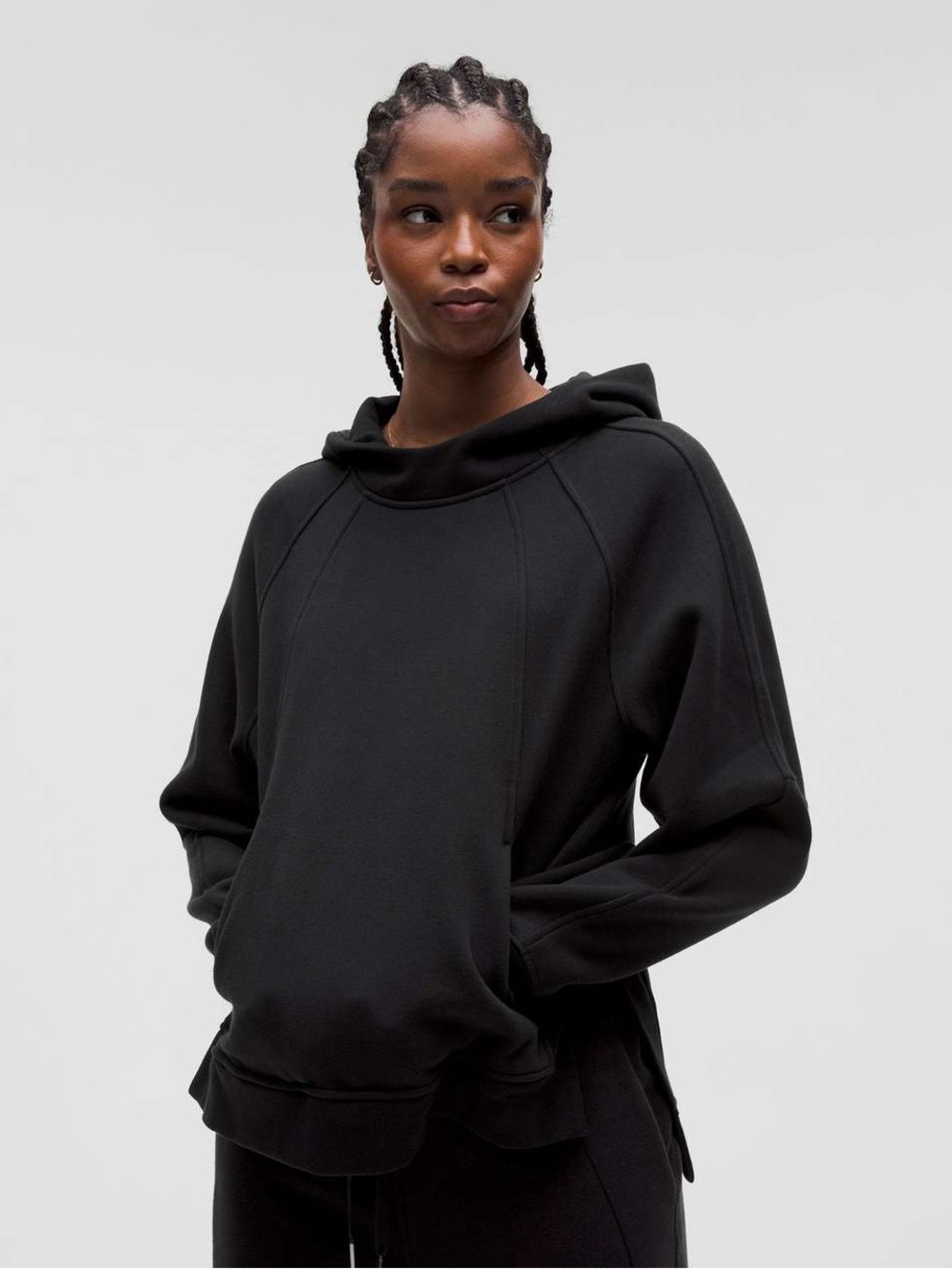 Lululemon Scuba Oversized Side Slit Pullover Hoodie, M